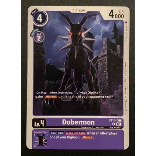 Dobermon | BT16-068 | Common