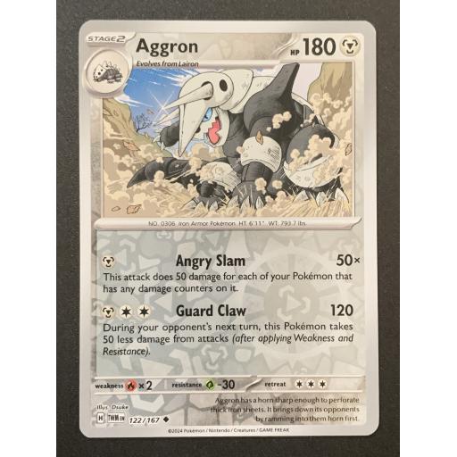 Aggron | 122/167 | Reverse Holo