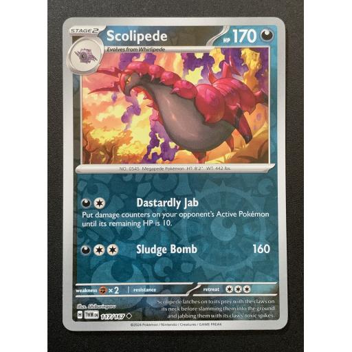 Scolipede | 117/167 | Reverse Holo