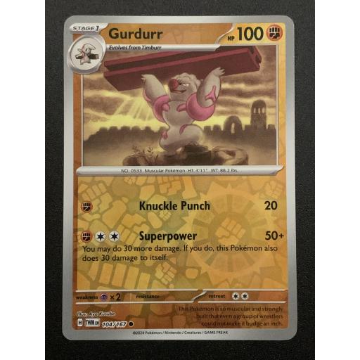 Gurdurr | 104/167 | Reverse Holo