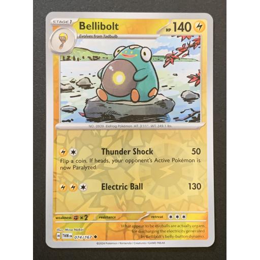 Bellibolt | 074/167 | Reverse Holo