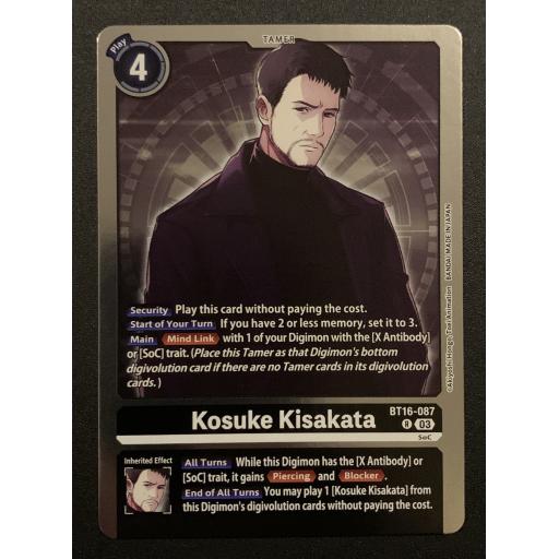 Kosuke Kisakata | BT16-087 | Rare