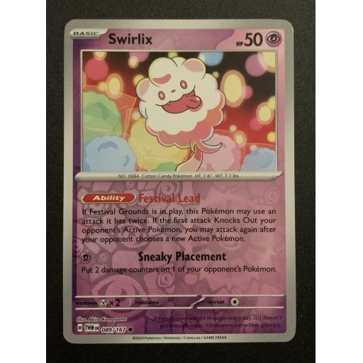 Swirlix | 089/167 | Reverse Holo