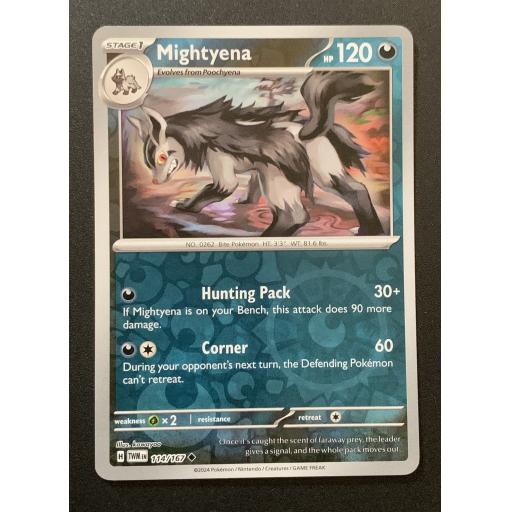 Mightyena | 114/167 | Reverse  Holo