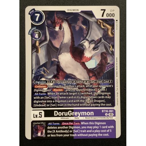 DoruGreymon | BT16-061 | Uncommon