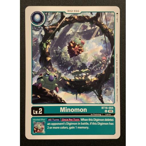 Minomon | BT16-004 | Uncommon