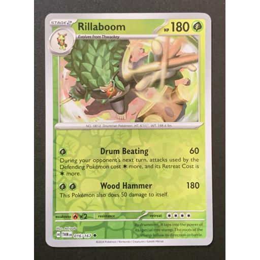 Rillaboom | 016/167 | Reverse Holo