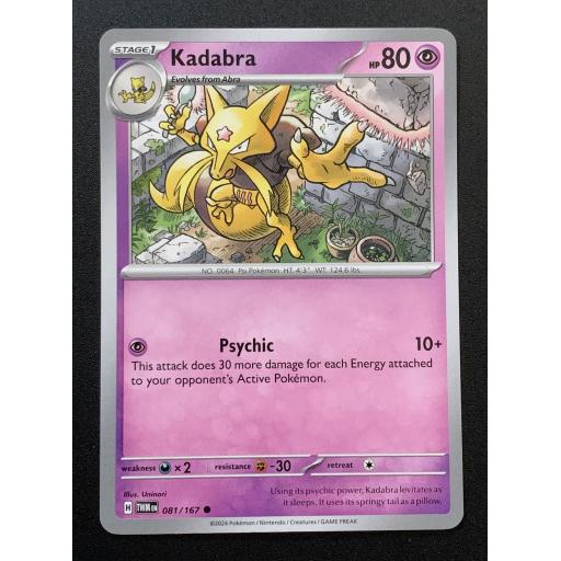 Kadabra | 081/167 | Common