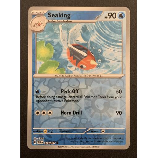 Seaking | 045/167 | Reverse Holo