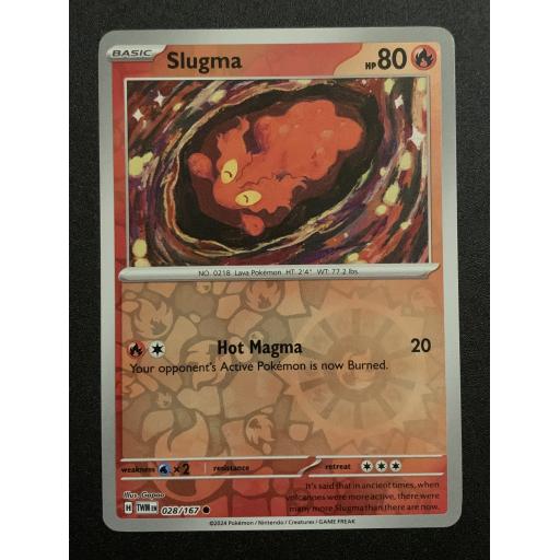 Slugma | 028/167  | Reverse Holo