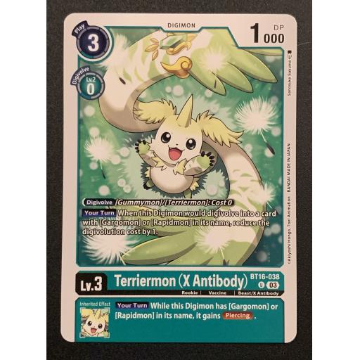 Terriermon (X-Antibody) | BT16-038 | Uncommon