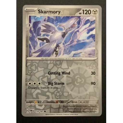 Skarmory | 119/167 | Reverse Holo