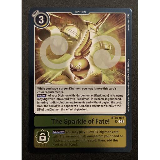 The Sparkle of Fate! BT16-093 | Rare