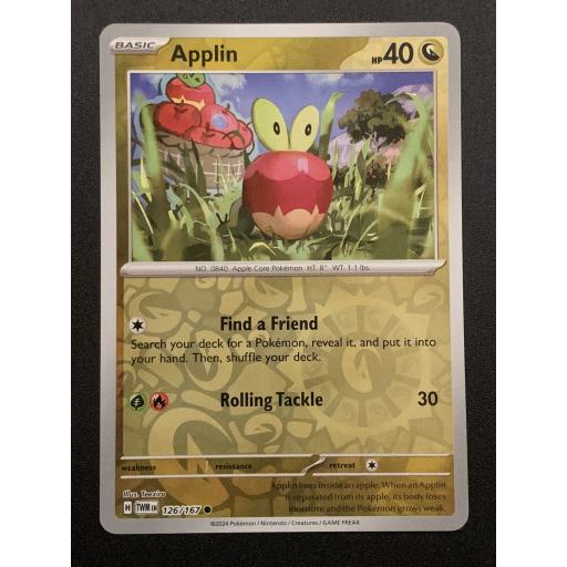 Applin | 126/167 | Reverse Holo