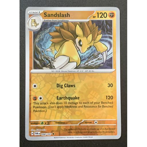 Sandslash | 098/167 | Reverse Holo