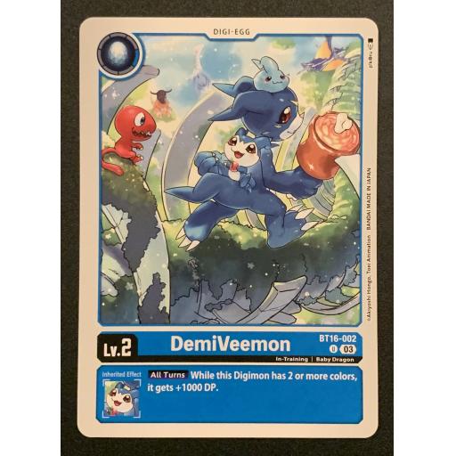 DemiVeemon | BT16-002 | Uncommon