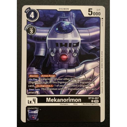 Mekanorimon | BT16-057 | Common