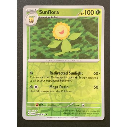 Sunflora | 007/167 | Reverse Holo