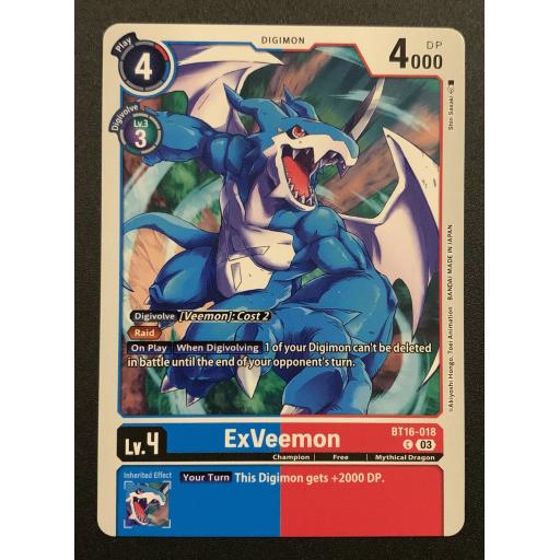 ExVeemon | BT16-018 | Common