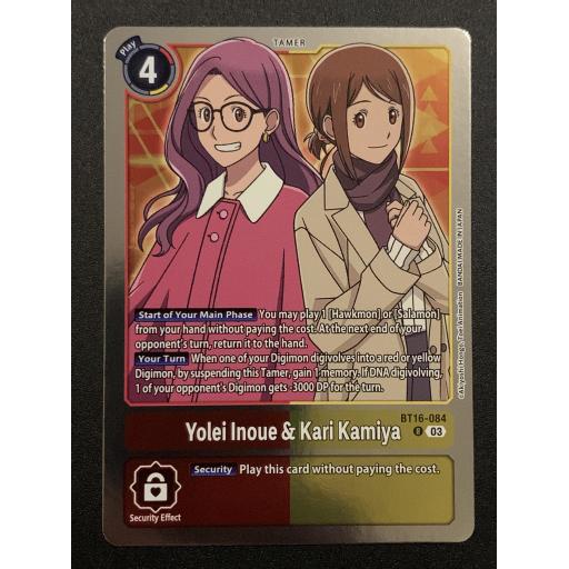 Yolei Inoue & Kari Kamiya | BT16-084 | Rare