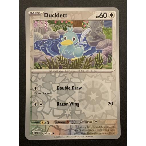 Ducklett | 139/167 | Reverse Holo