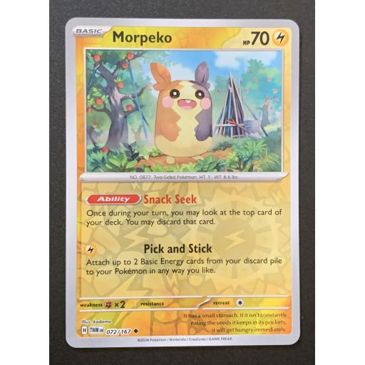 Morpeko | 072/167 | Reverse Holo