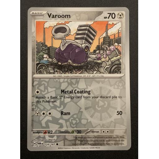 Varoom | 124/167 | Reverse Holo