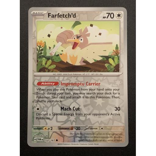 Farfetch'd | 132/167 | Reverse Holo