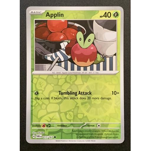 Applin | 017/167 | Reverse Holo