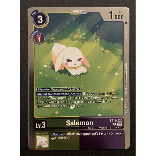 Salamon | BT16-030 | Rare