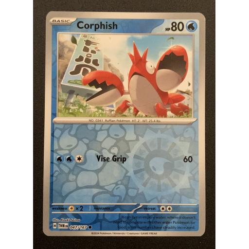 Corphish | 047/167 | Reverse Holo