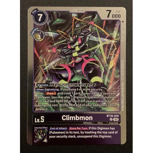 Climbmon | BT16-074 | Rare