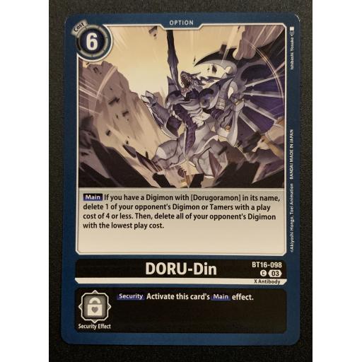 DORU-Din | BT16-098 | Common