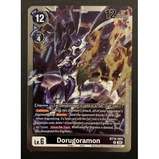 Dorugoramon | BT16-064 | Rare