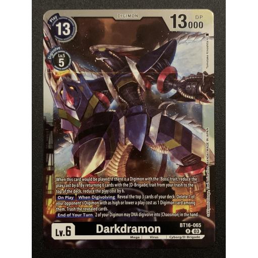 Darkdramon | BT16-065 | Rare