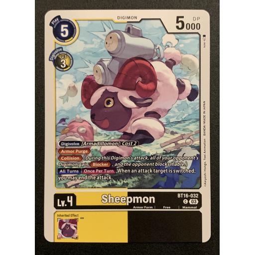 Sheepmon | BT16-032 | Common