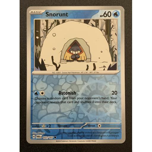 Snorunt | 051/167 | Reverse Holo