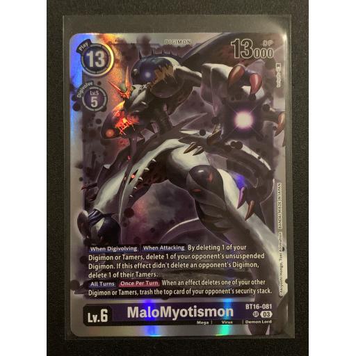 MaloMyotismon | BT16-081 | Super Rare