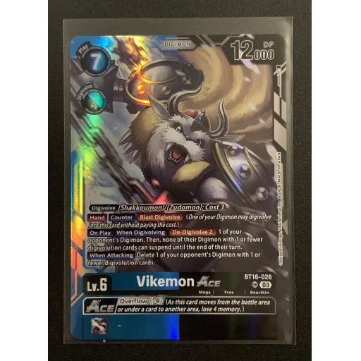 Vikemon Ace | BT16-026 | Super Rare