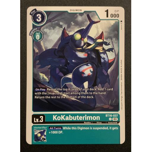 KoKabuterimon | BT16-037 | Common