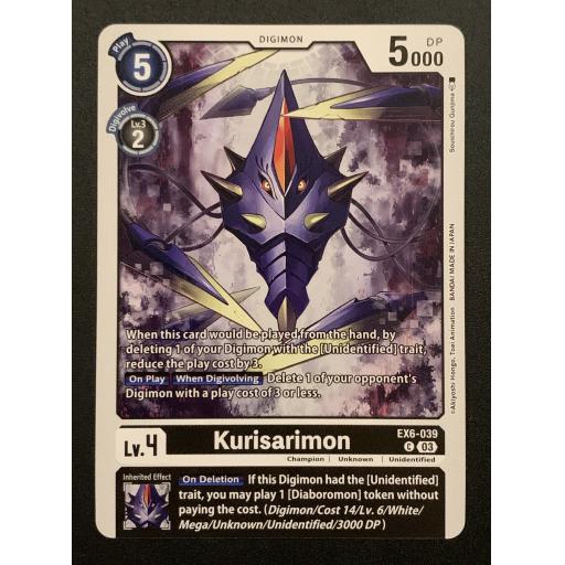 Kurisarimon | EX6-039 C