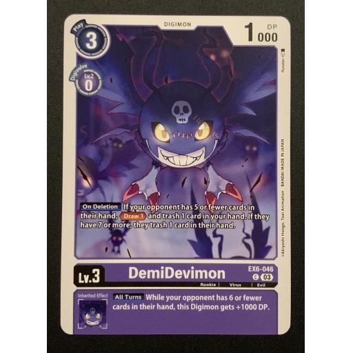 DemiDevimon | EX6-046 C