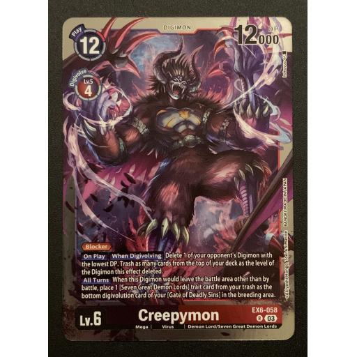 Creepymon | EX6-058 R