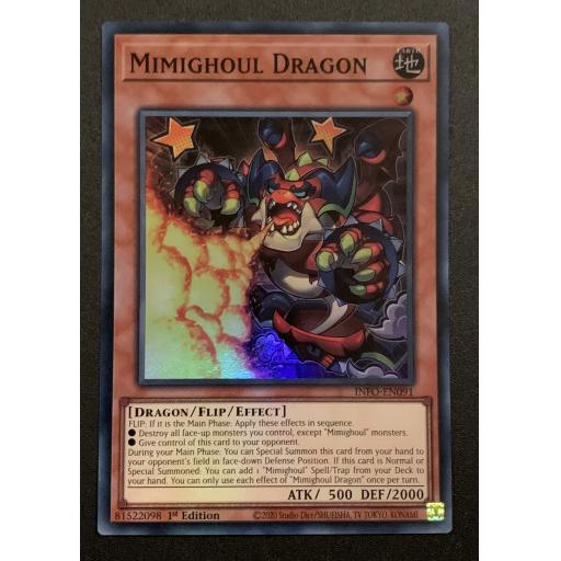 Mimighoul Dragon | INFO-EN091 | Super Rare | 1st Edition