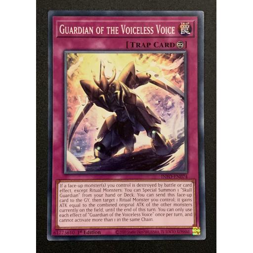 Guardian of the Voiceless Voice | INFO-EN074 | Common | 1st Edition