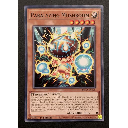 Paralyzing Mushroom | INFO-EN025 | Common | 1st Edition