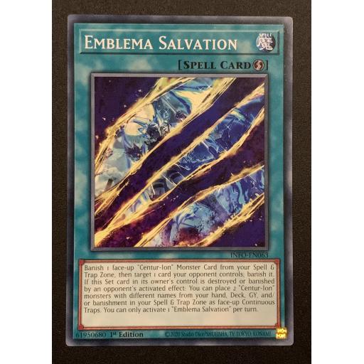 Emblema Salvation | INFO-EN063 | Common | 1st Edition