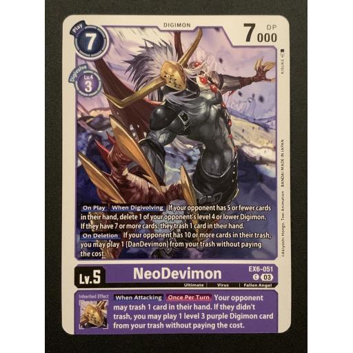 NeoDevimon | EX6-051 C