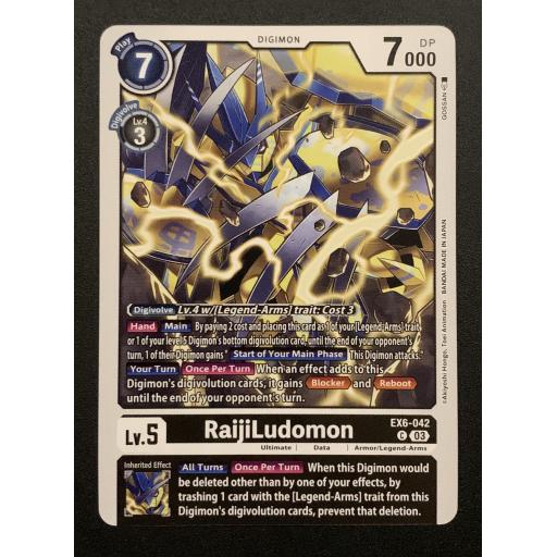 RaijiLudomon | EX6-042 C