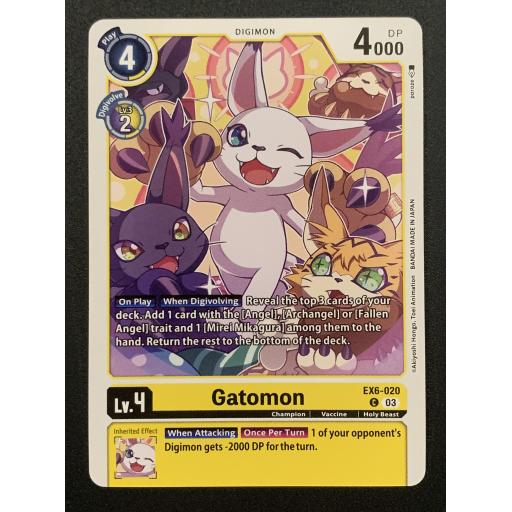 Gatomon | EX6-020 C